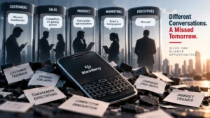 Why BlackBerry Failed: The Danger of Siloed Listening