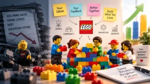 How Customer Co-Creation Saved LEGO From Financial Ruin